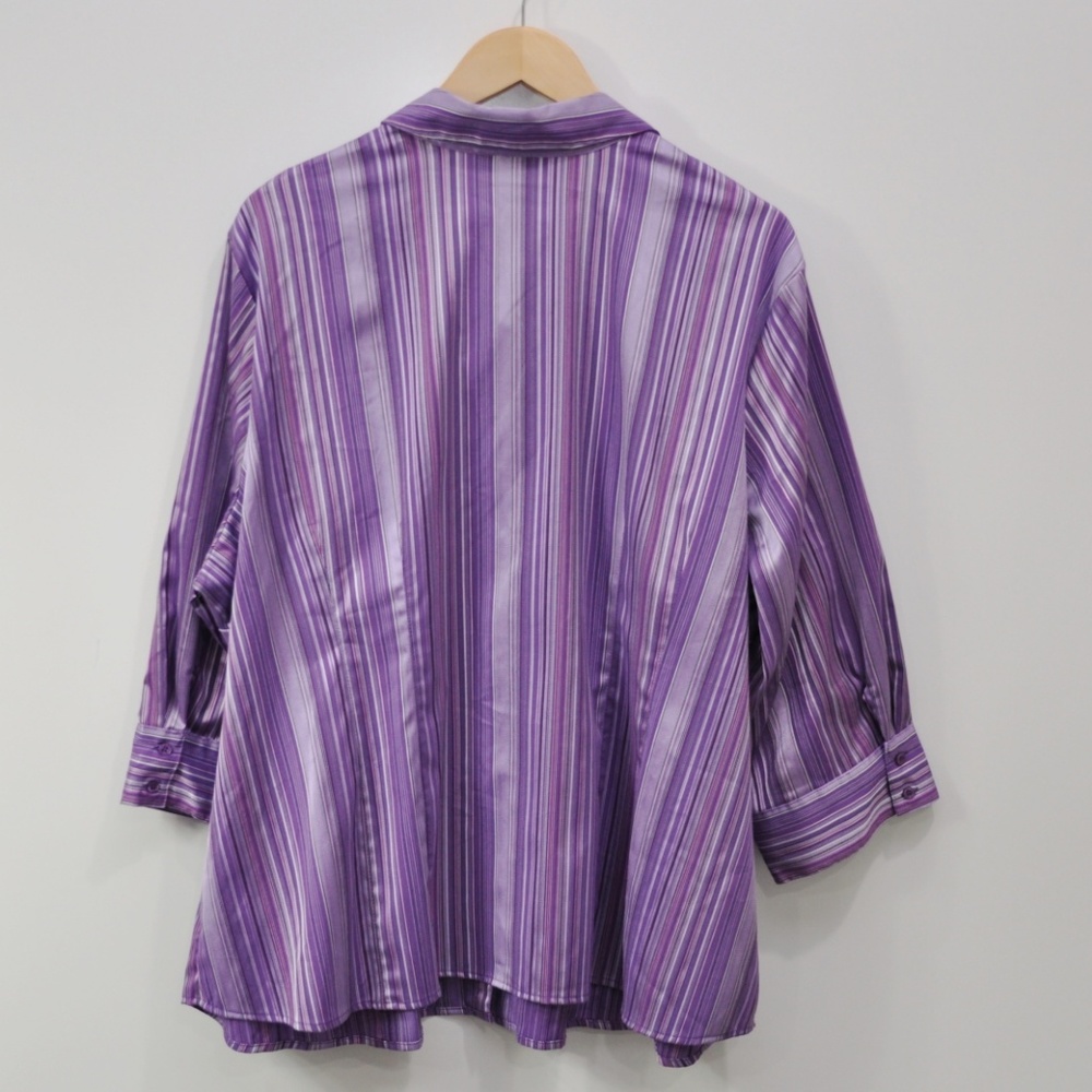 Apt. 9 Essential Shirt Purple - Picture 5 of 5